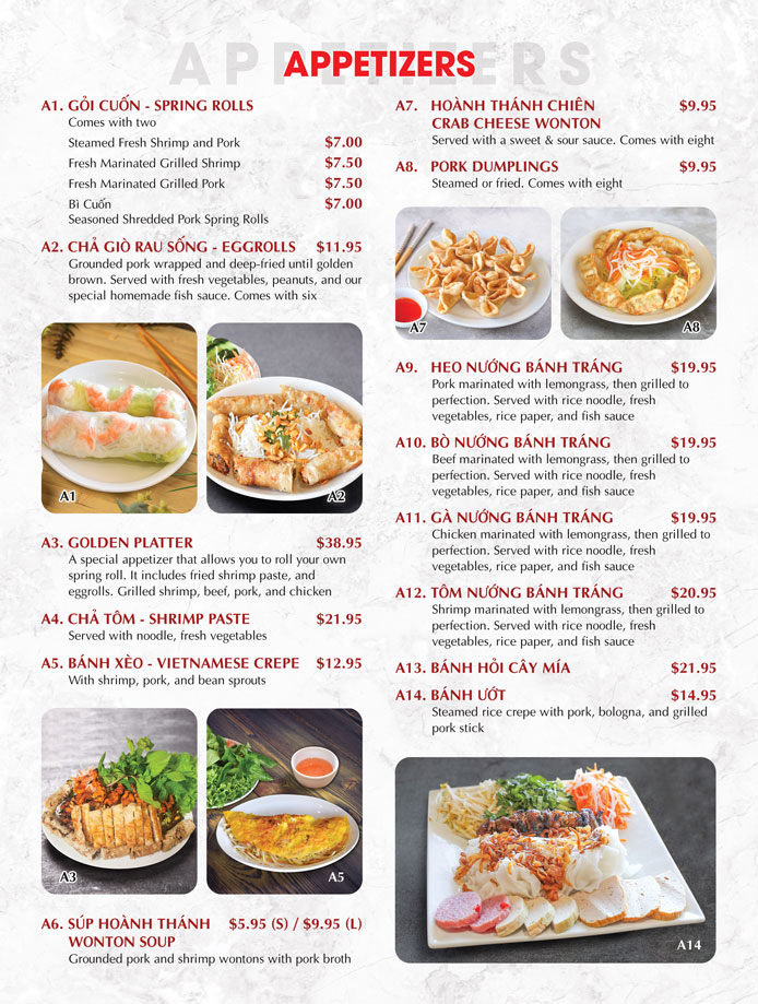 Menu Golden Phở & Grill-2