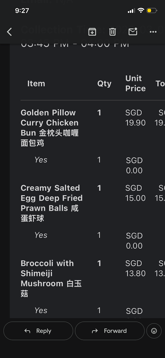 Menu Golden Pillow 933 Pte Ltd-9