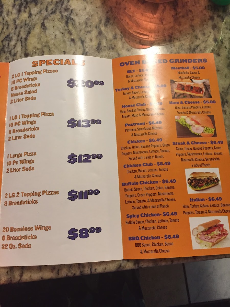 Menu Golden Pizza And Wings-7