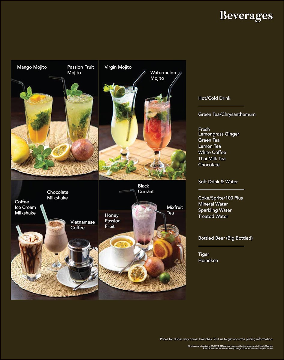 Menu Golden Triangle Thai Cuisine - Auto City-1