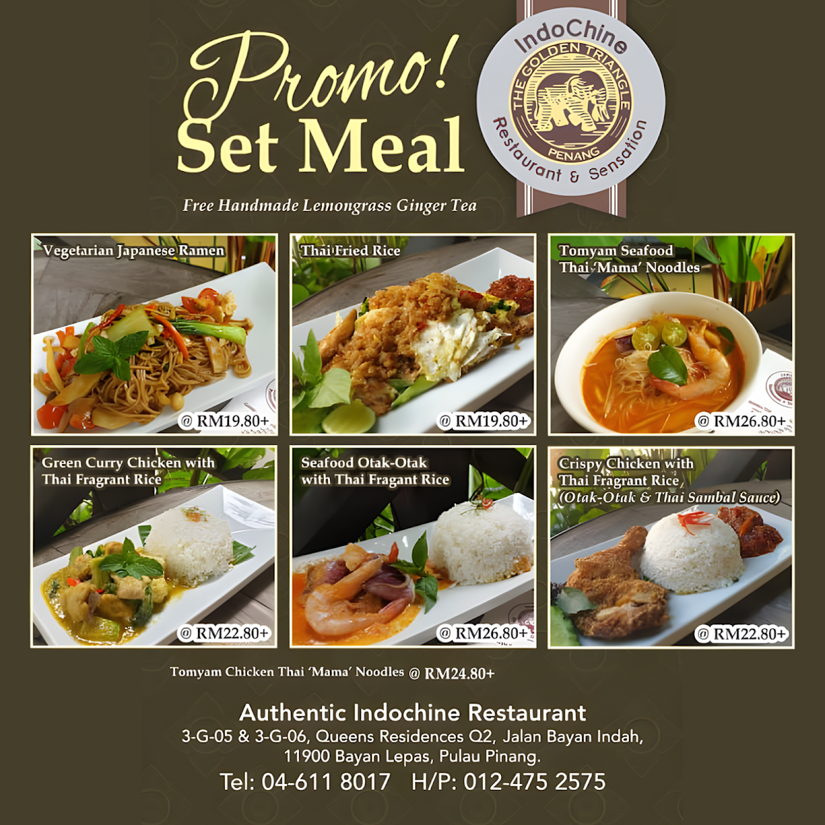 Menu Golden Triangle Thai Cuisine - Auto City-2