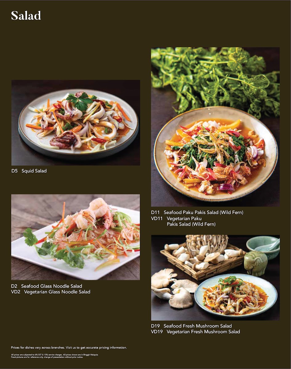 Menu Golden Triangle Thai Cuisine - Auto City-5