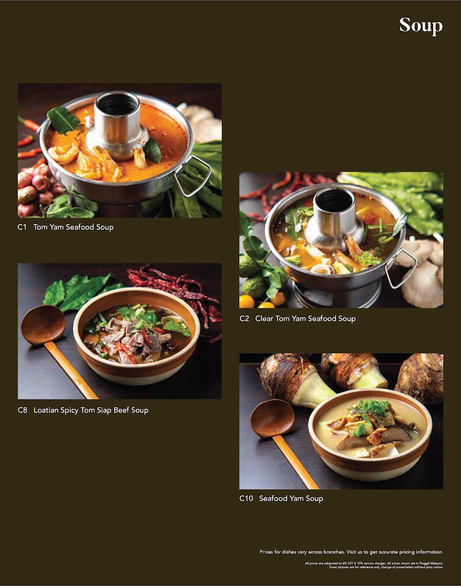 Menu Golden Triangle Thai Cuisine - Auto City-8
