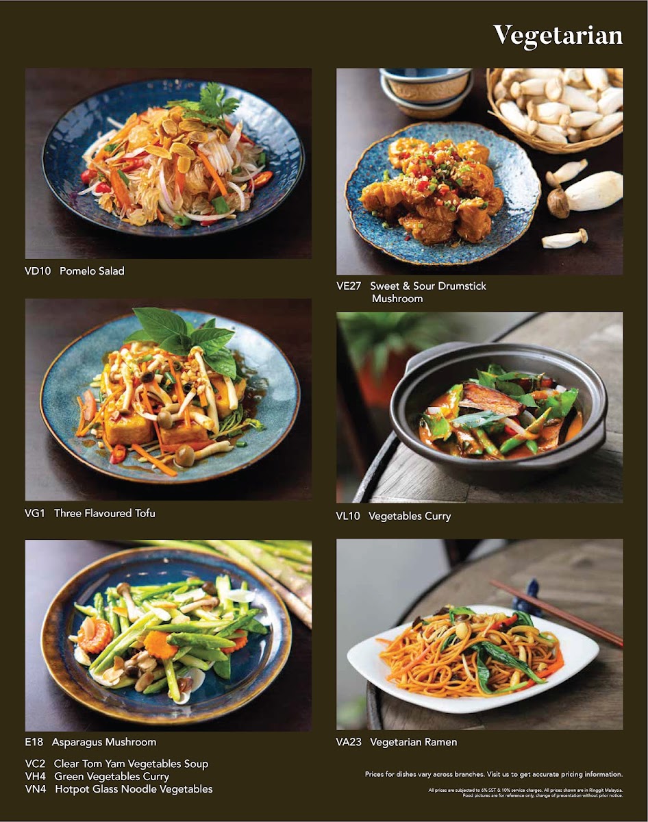 Menu Golden Triangle Thai Cuisine - Auto City-9