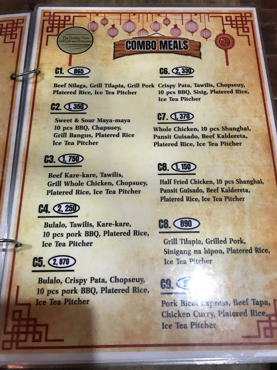 Menu Golden View Grill Cafè And Restaurant-3