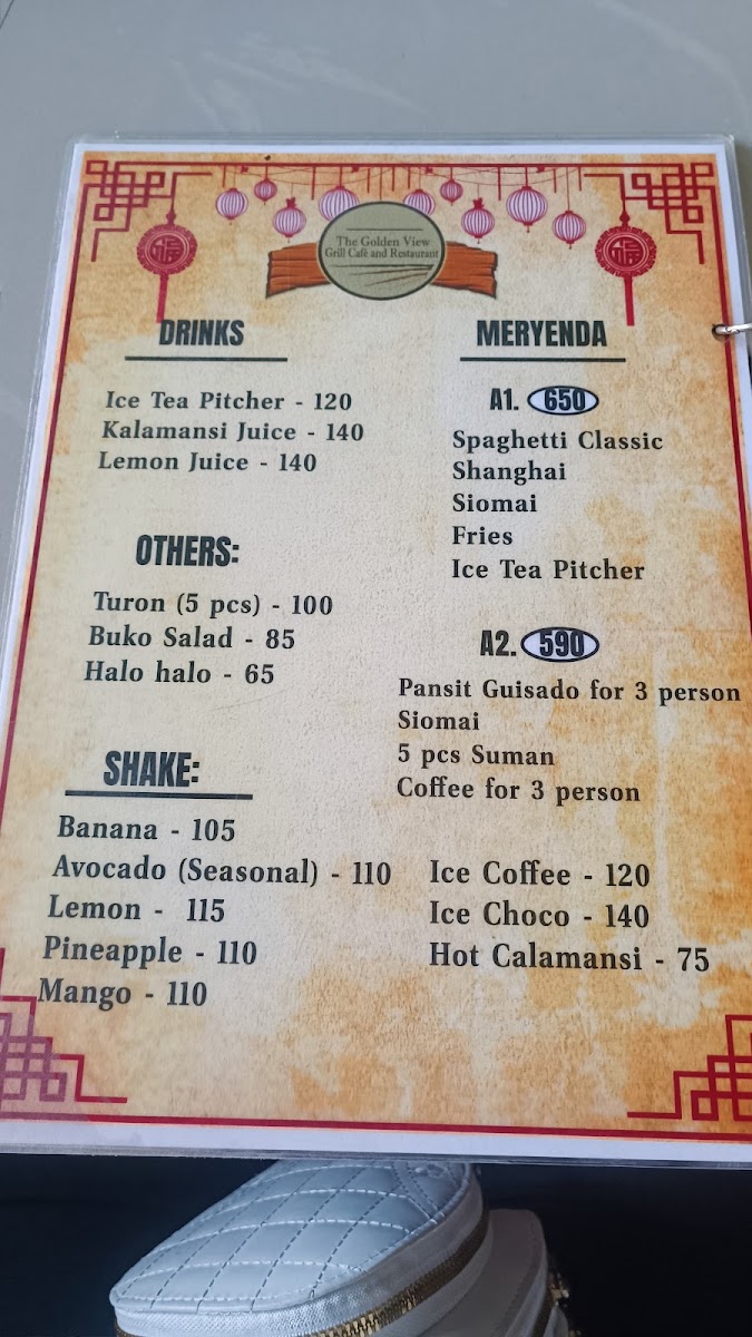 Menu Golden View Grill Cafè And Restaurant-6
