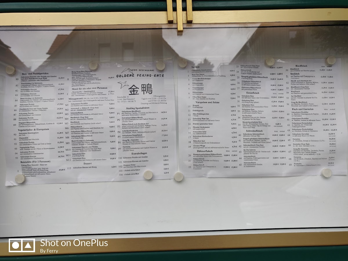 Menu Goldene Pekingente-7