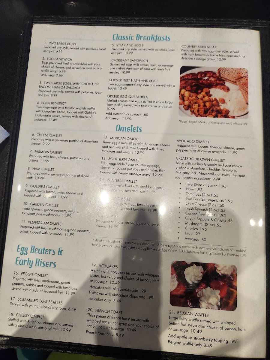 Menu Goldie’S Deli & Restaurant-5