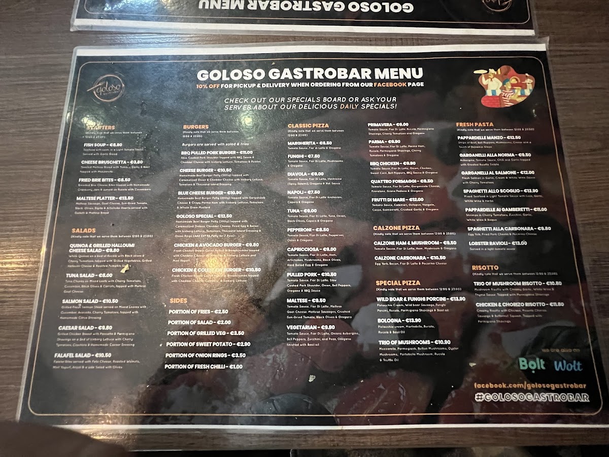 Menu Goloso Gastro Bar And Pizzeria-4
