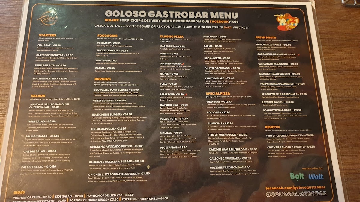 Menu Goloso Gastro Bar And Pizzeria-5