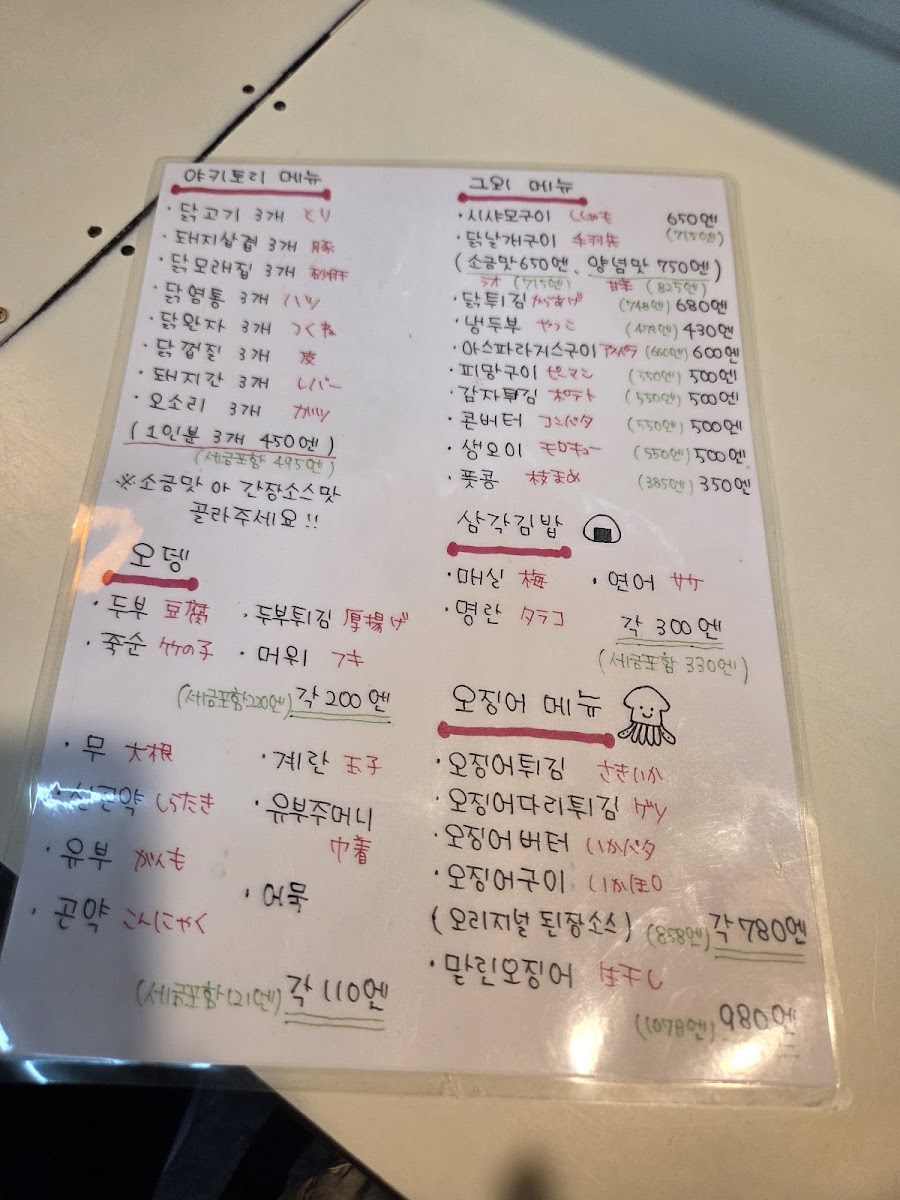 Menu Gonchan-1