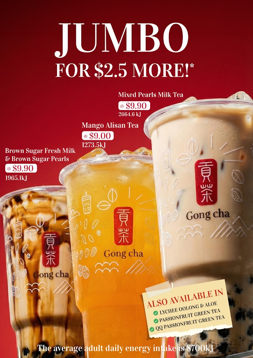 Menu Gong Cha Bonnyrigg-4