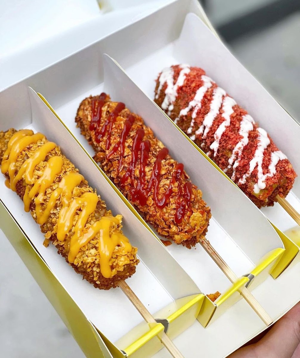 Gong Cha Bubble Tea + Arirang Rice Hotdog-4