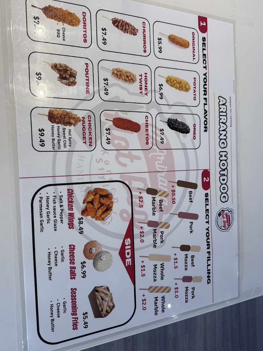 Menu Gong Cha Bubble Tea + Arirang Rice Hotdog-10
