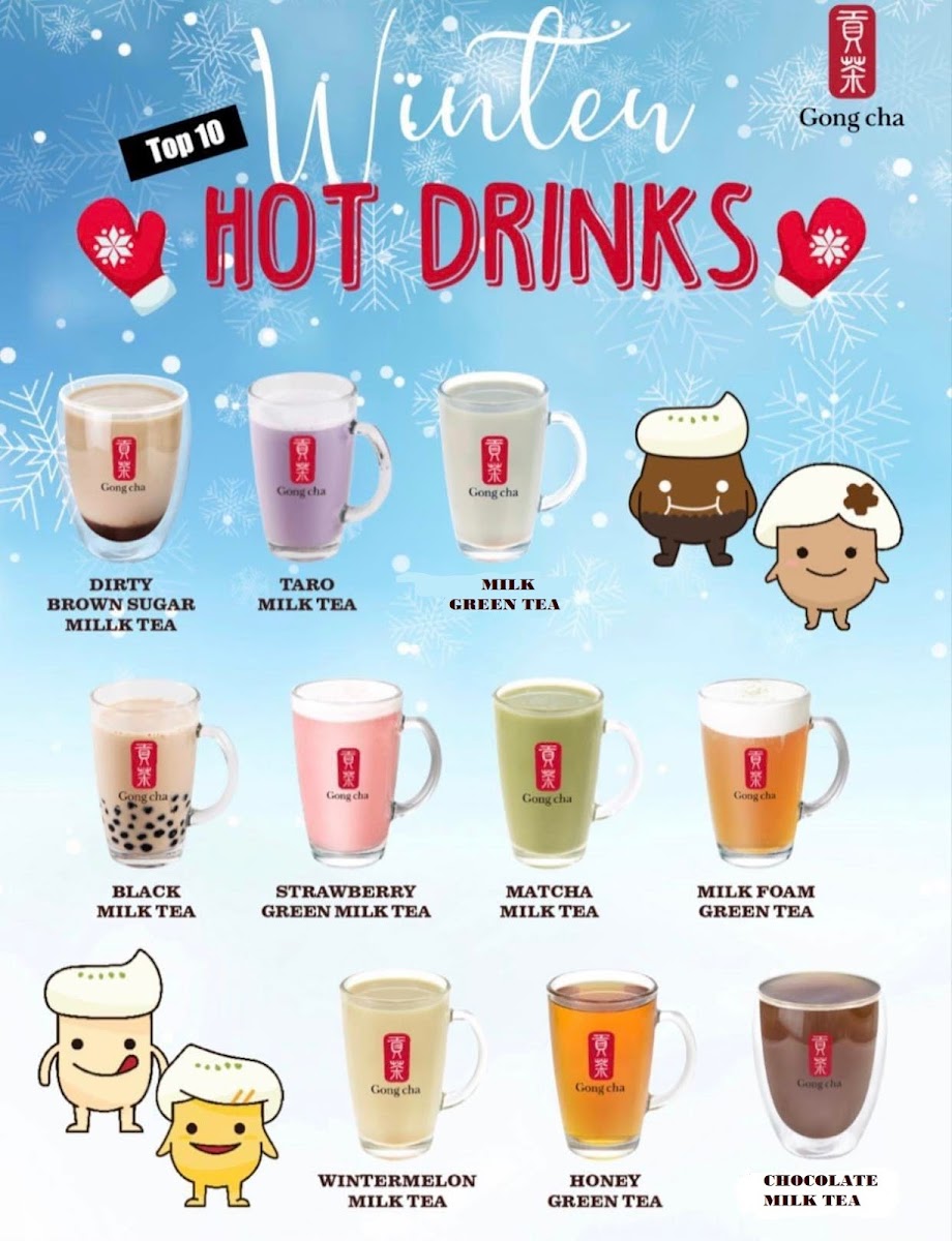 Menu Gong Cha Bubble Tea + Arirang Rice Hotdog-6