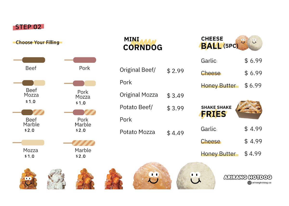 Menu Gong Cha Bubble Tea + Arirang Rice Hotdog-8