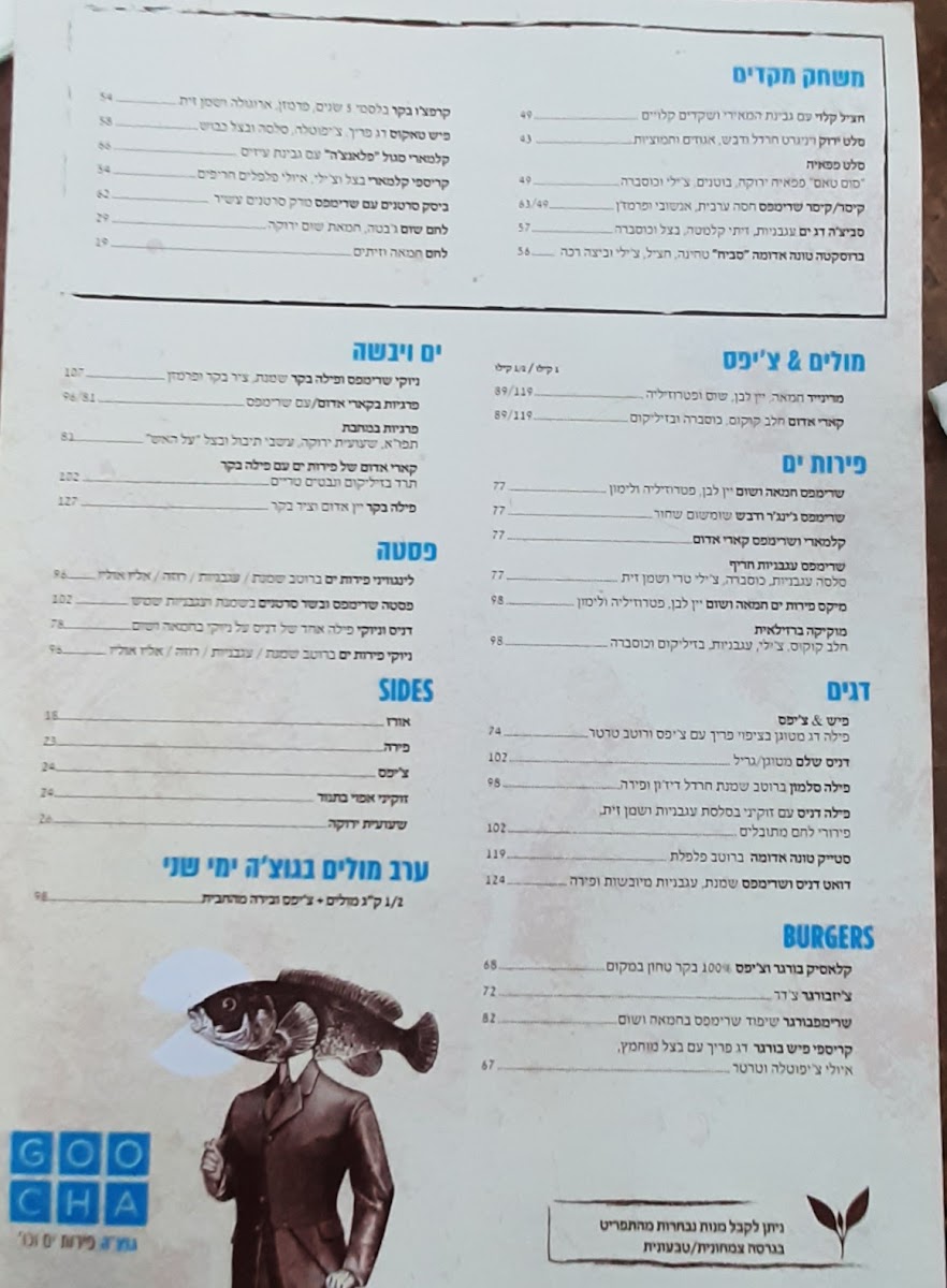 Menu Goocha Dizengoff-6