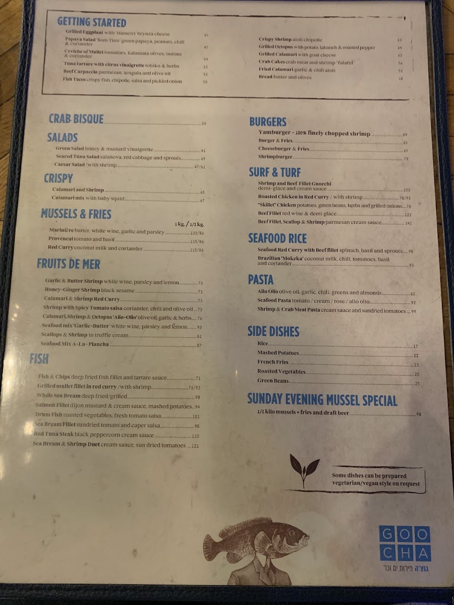 Menu Goocha Dizengoff-8