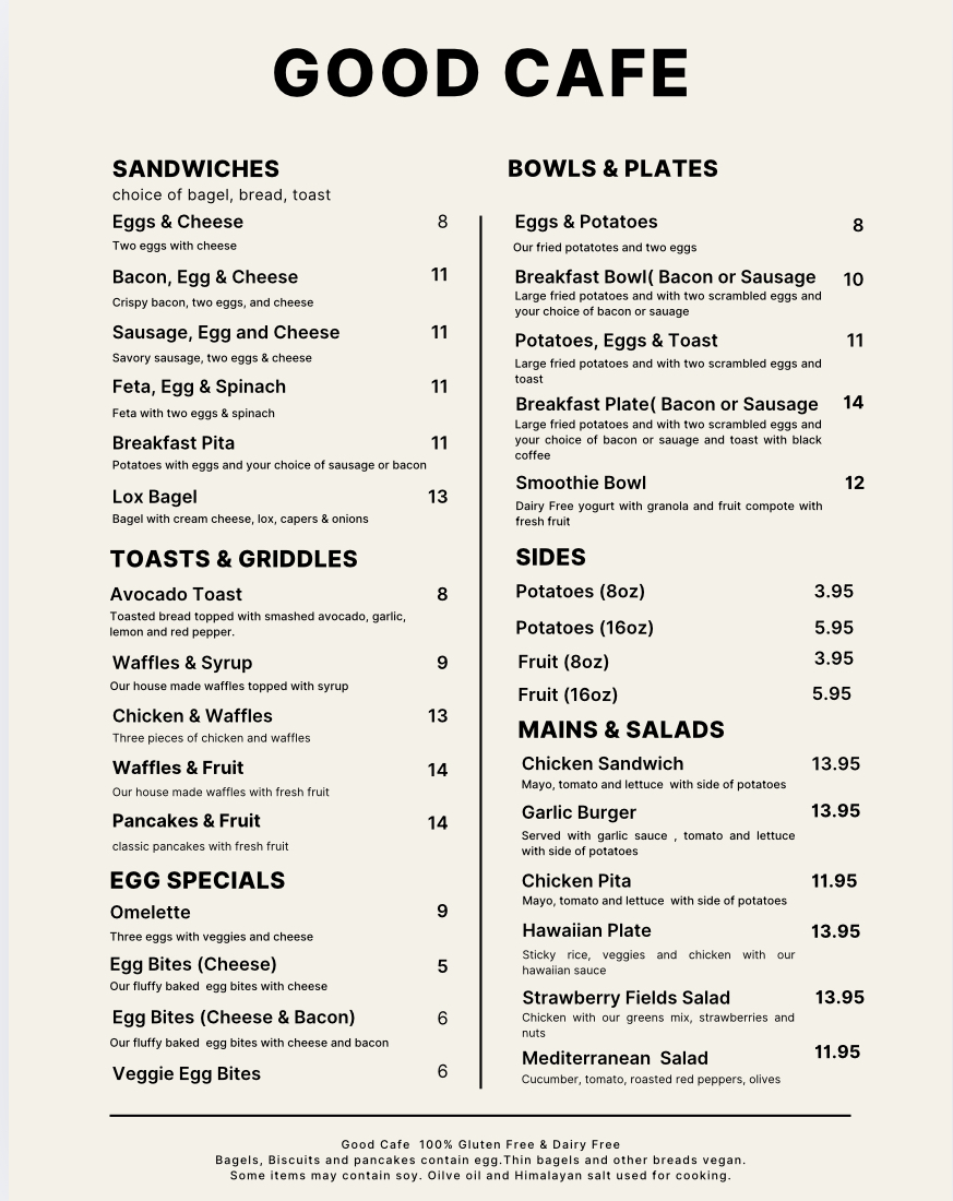 Menu Good Cafe-2
