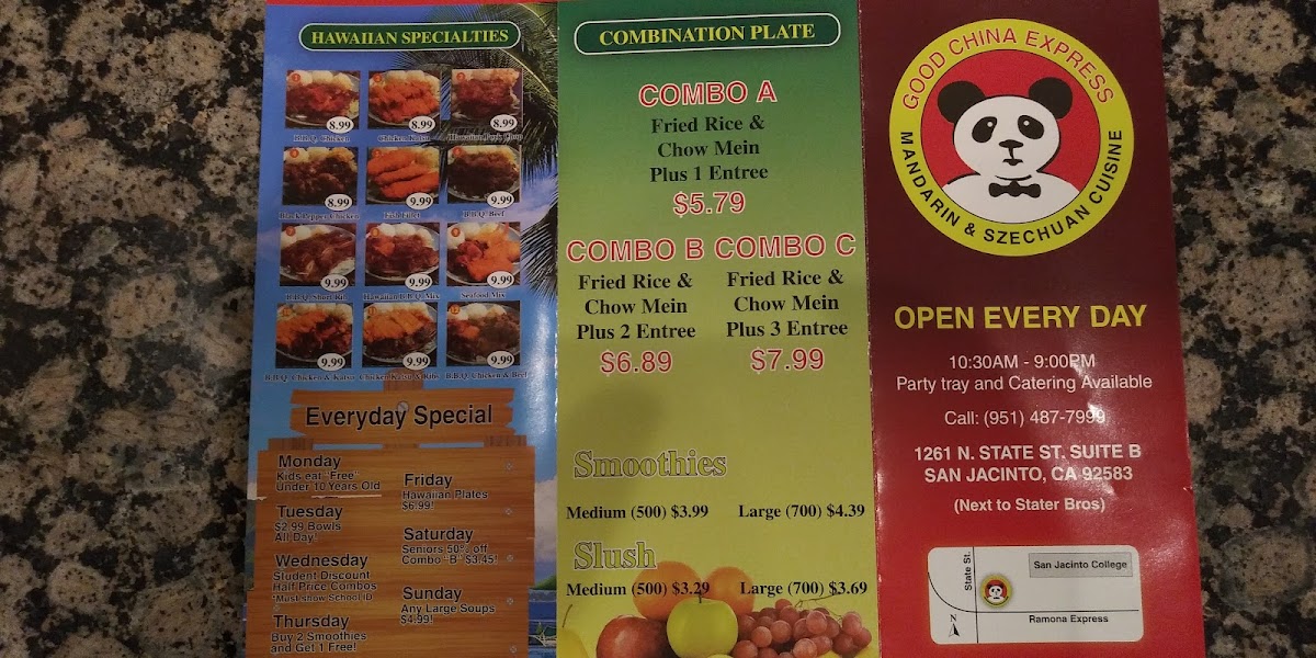Menu Good China Express-2
