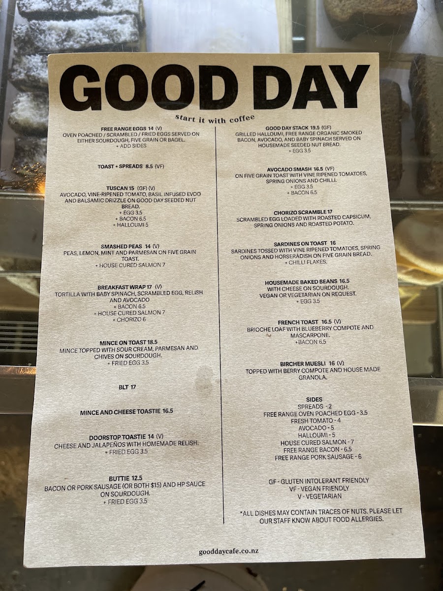 Menu Good Day-2