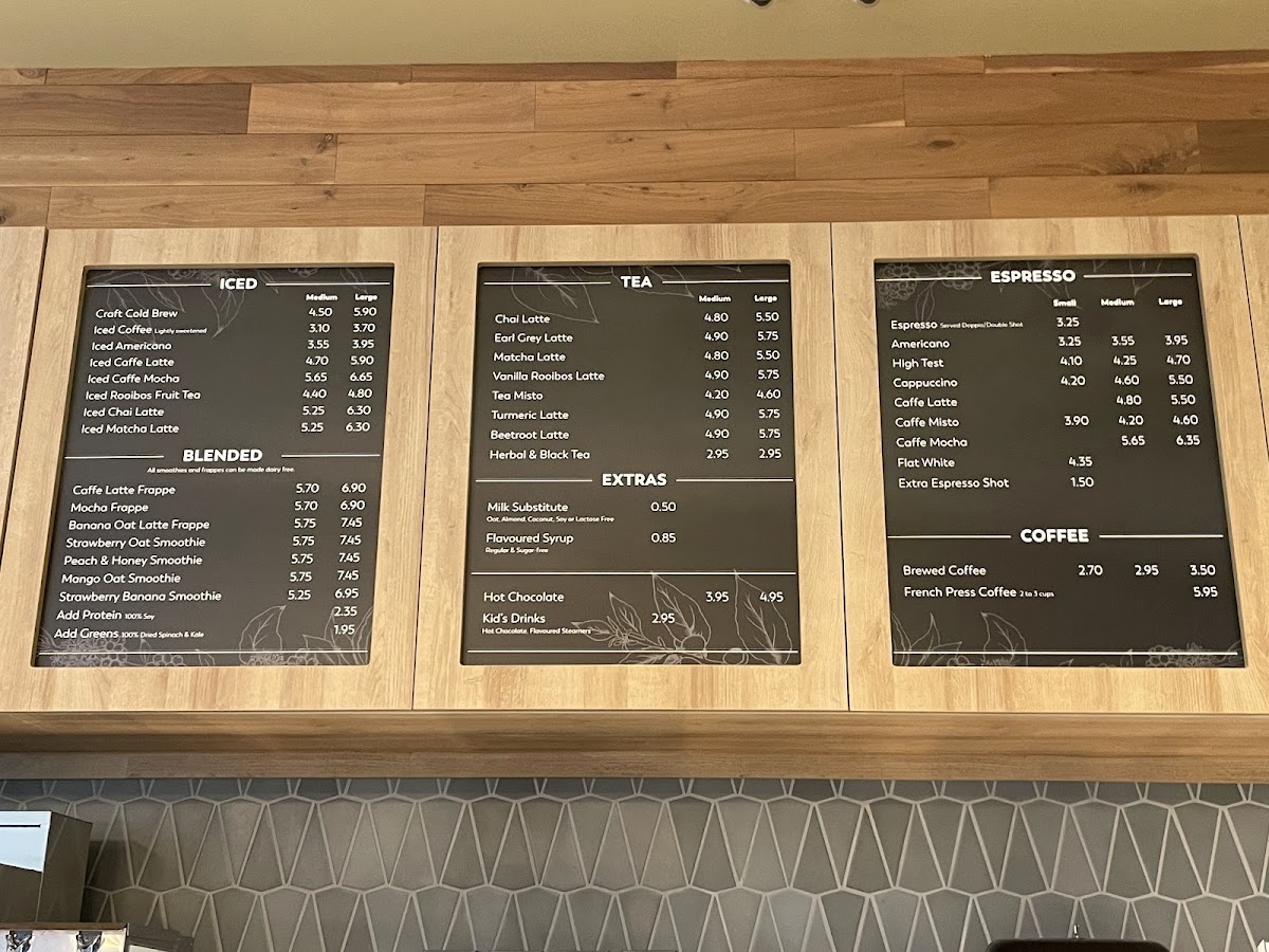 Menu Good Earth Coffeehouse - Robson-4
