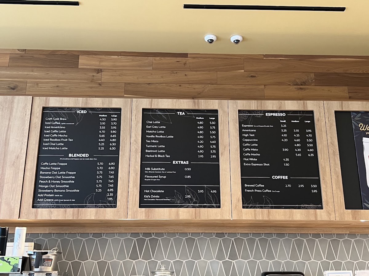 Menu Good Earth Coffeehouse - Robson-7