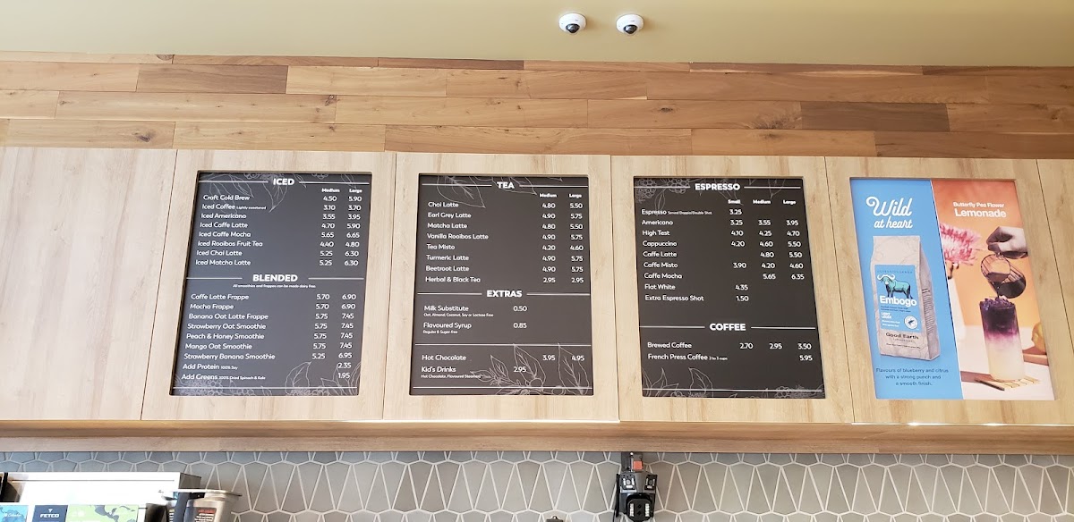Menu Good Earth Coffeehouse - Robson-8