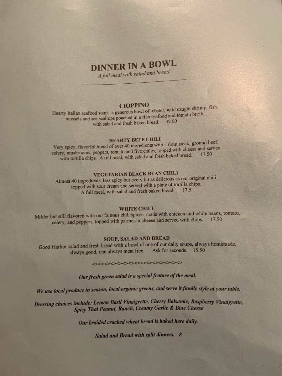 Menu Good Harbor Grill-10