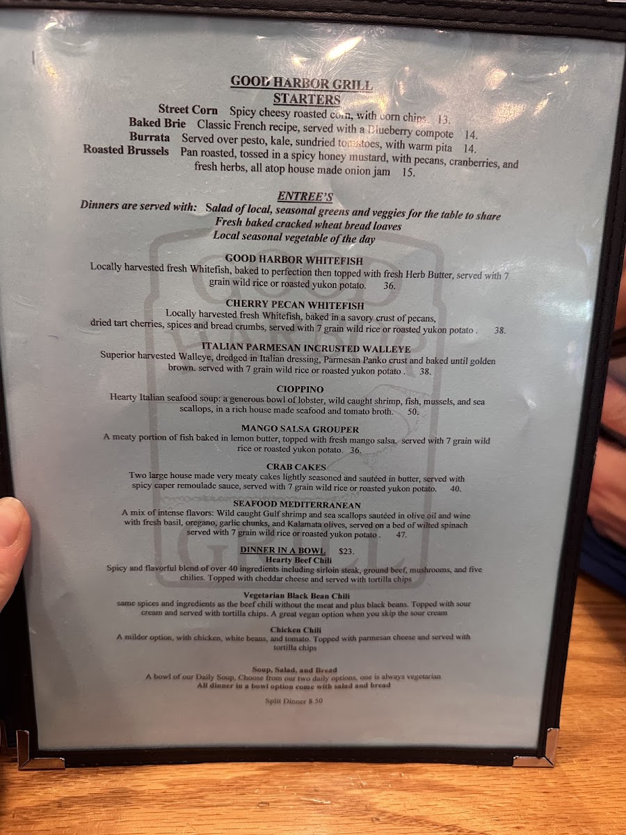 Menu Good Harbor Grill-3