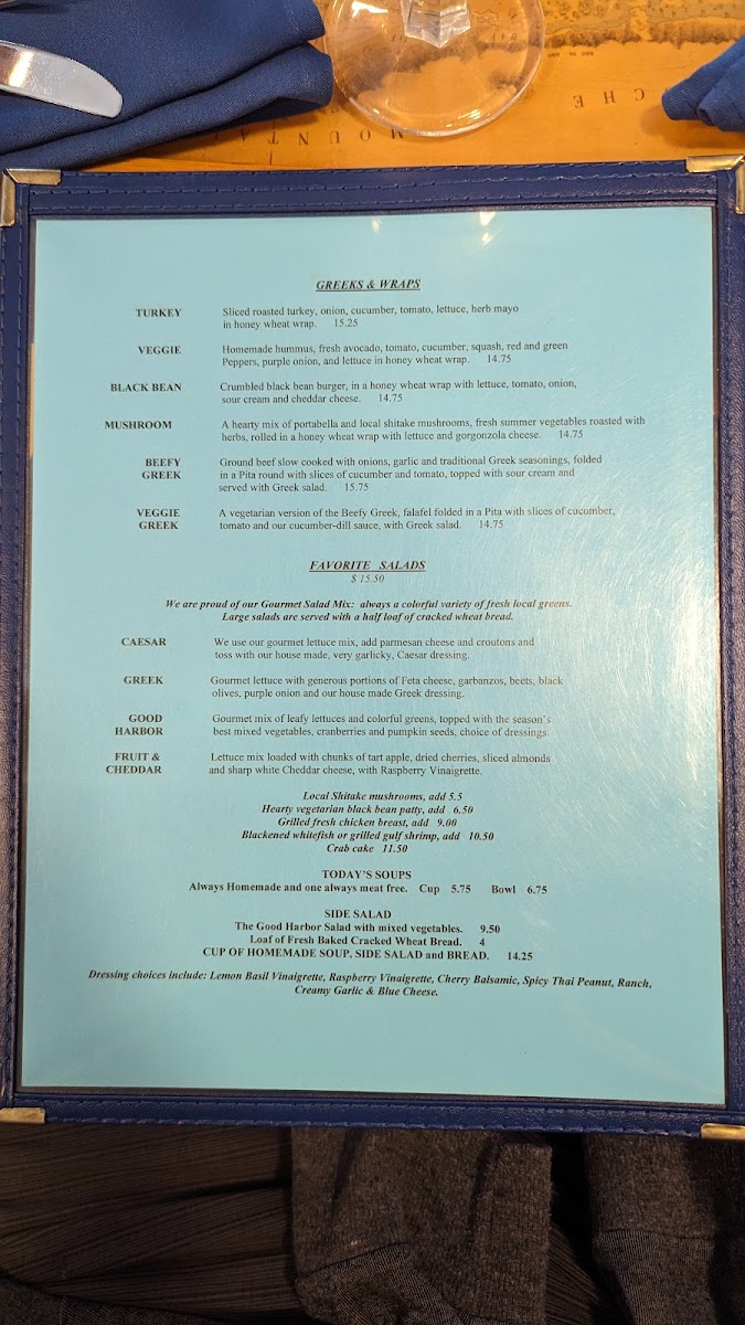 Menu Good Harbor Grill-9