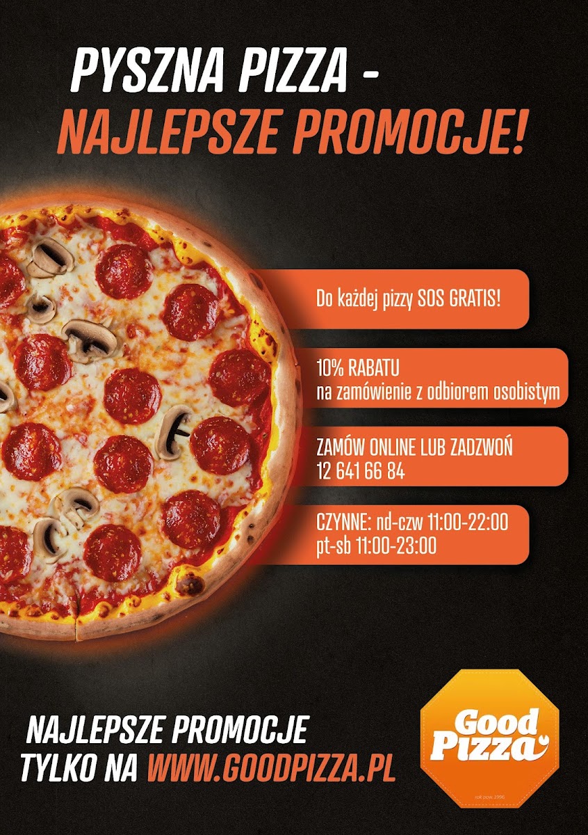 Menu Good Pizza Krakow Nowa Huta-10