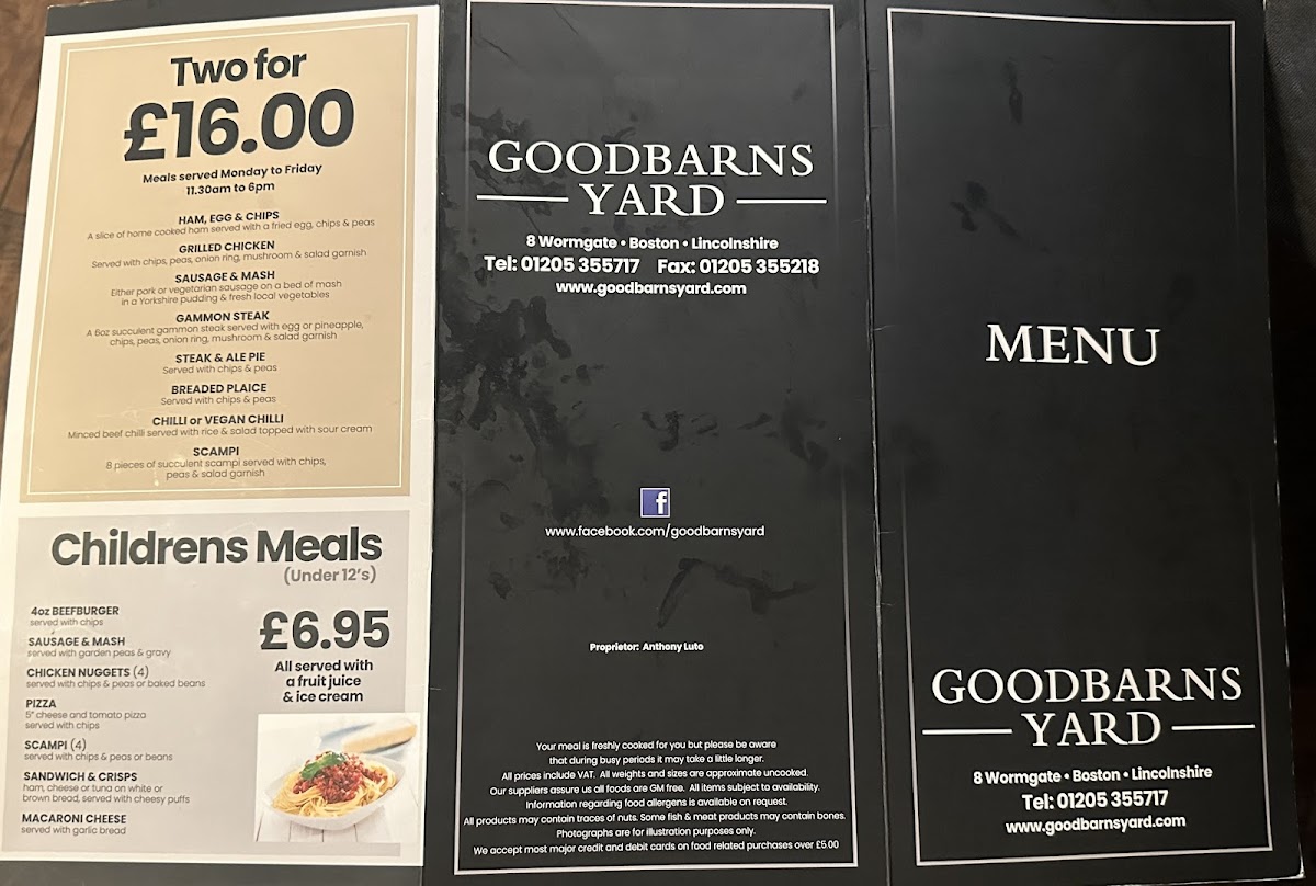 Menu Goodbarns Yard-2