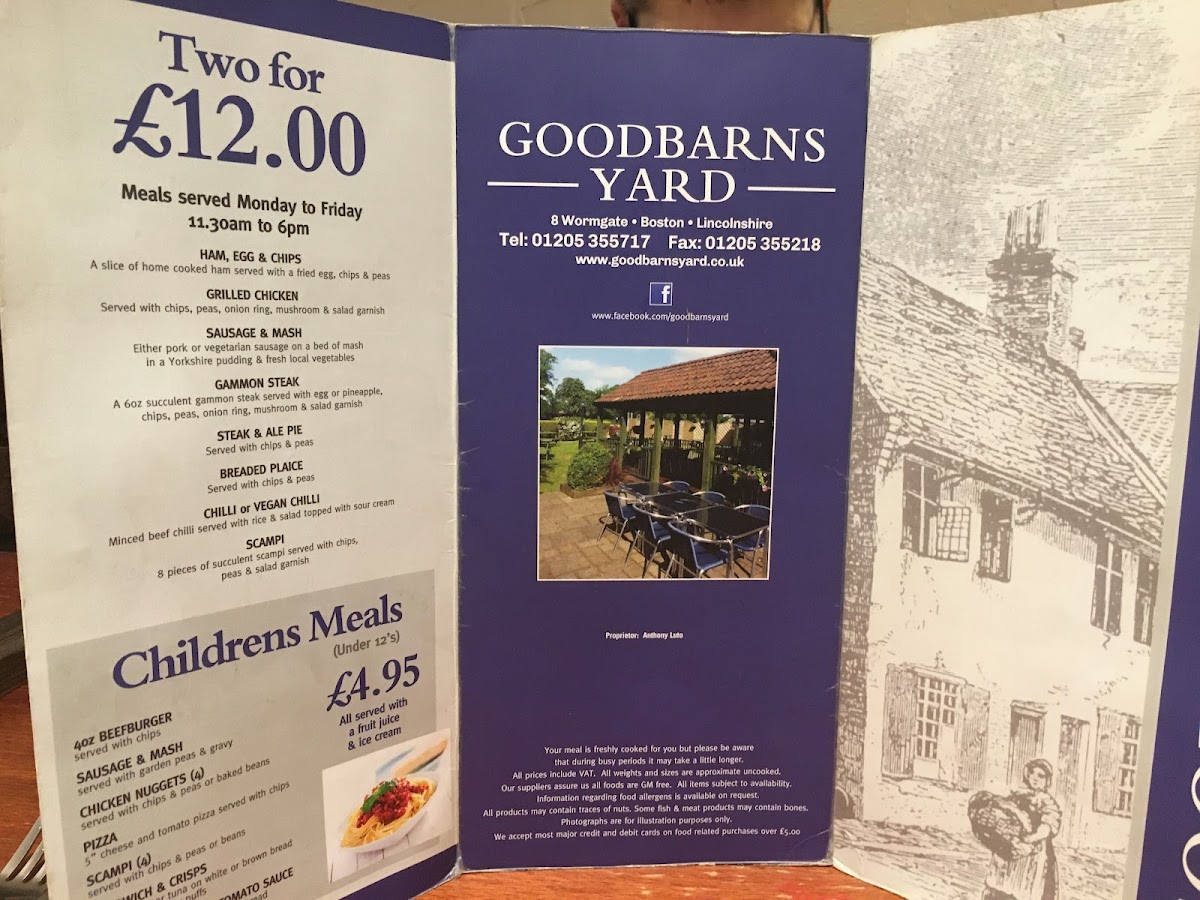 Menu Goodbarns Yard-5