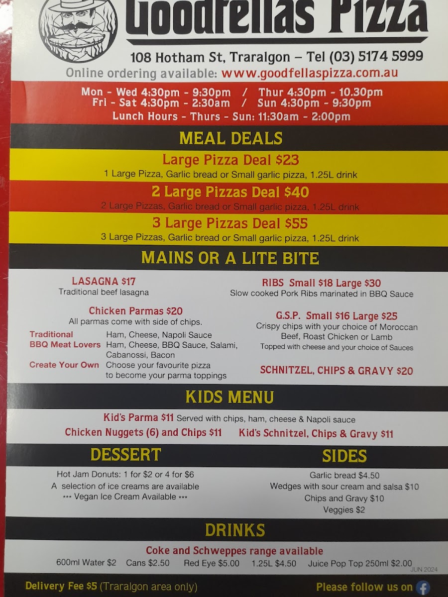 Menu Goodfellas Pizza-2