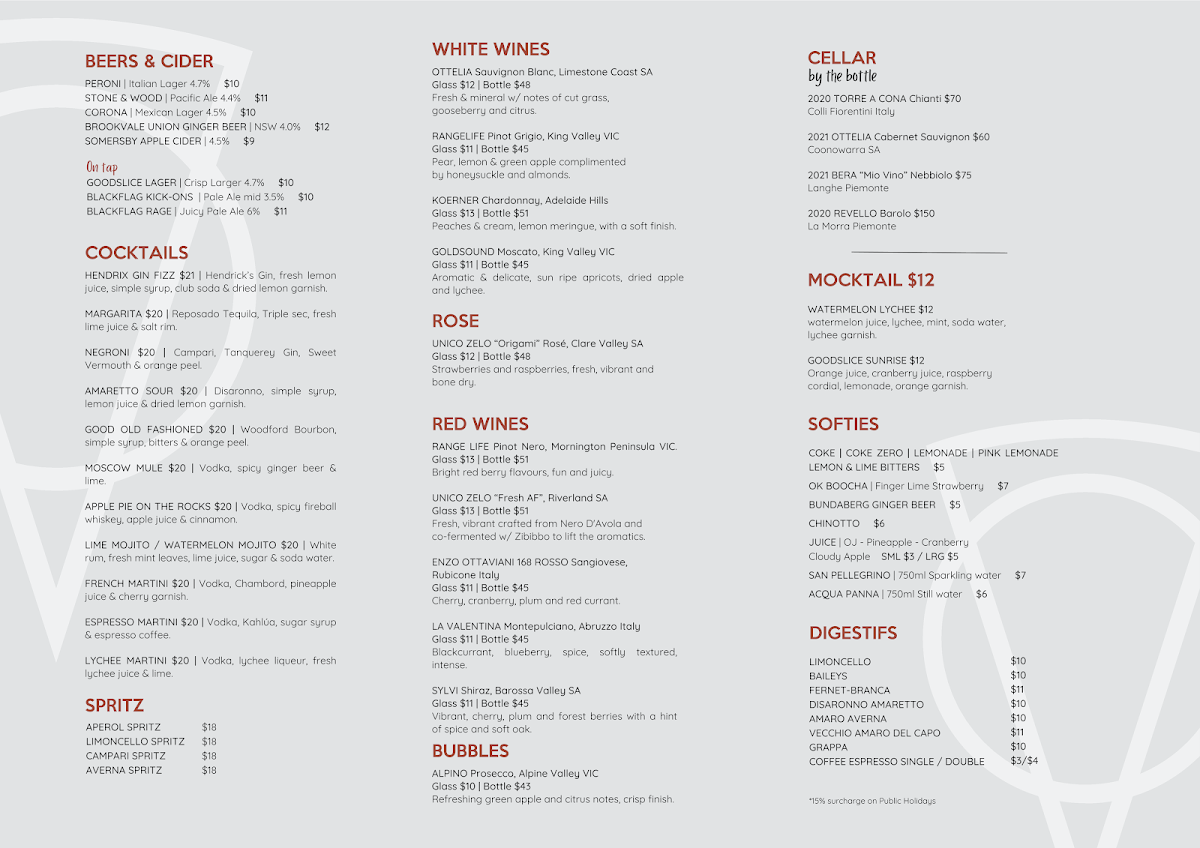 Menu Goodslice | Pizza Napoletana-2