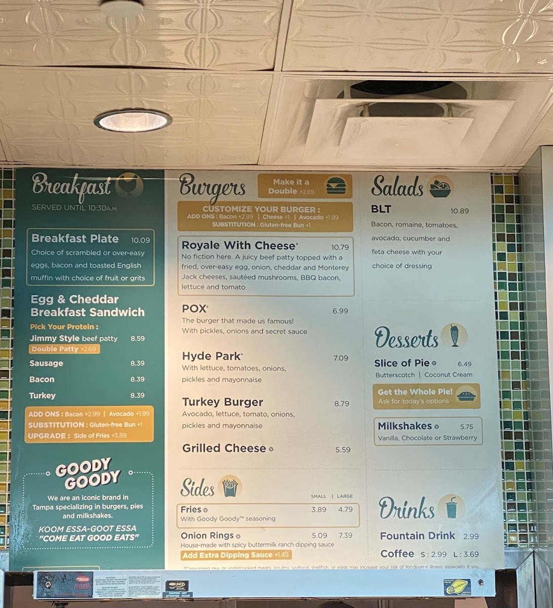 Menu Goody Goody-1