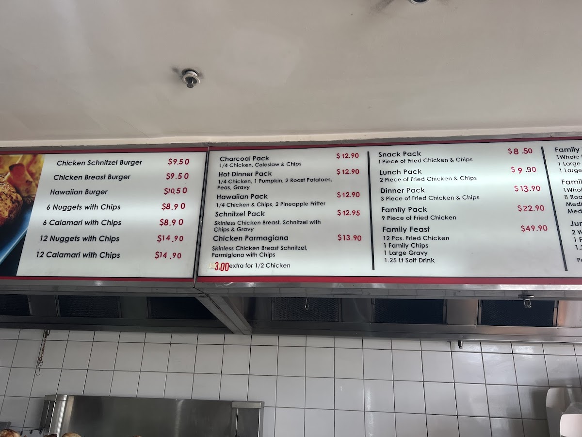 Menu Goody's Original Charcoal Chicken-1