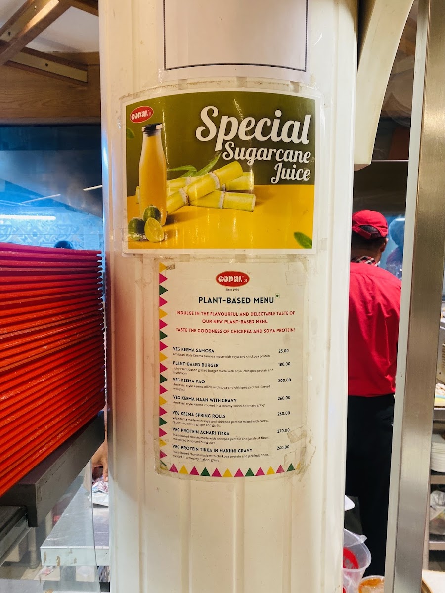 Menu Gopal Sweets Chandigarh-8