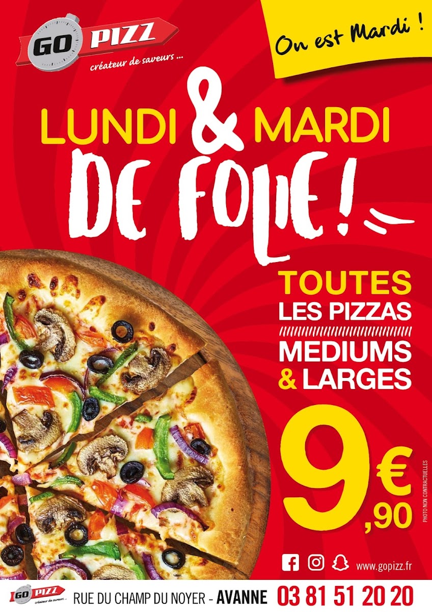 Menu Gopizz Avanne - Besançon-9
