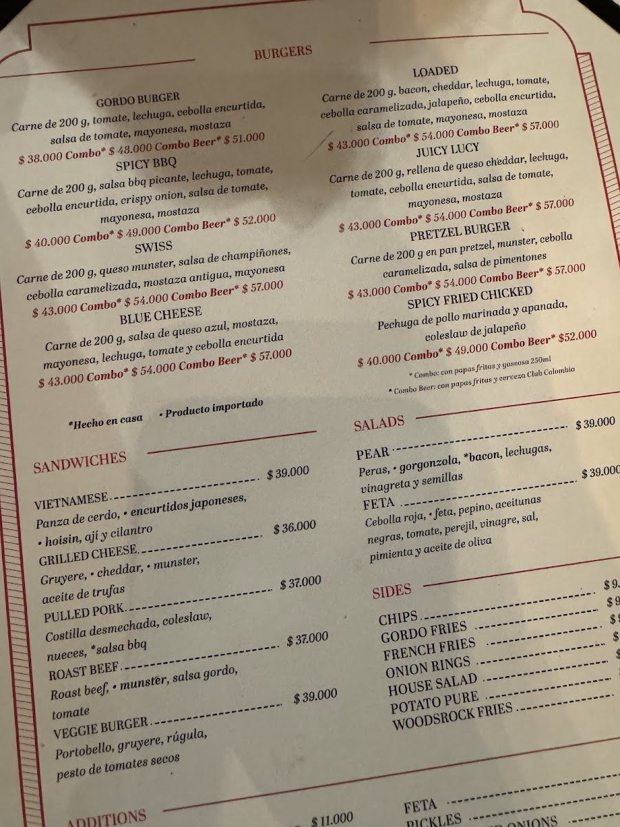Menu Gordo Bar Parque La Colina-2