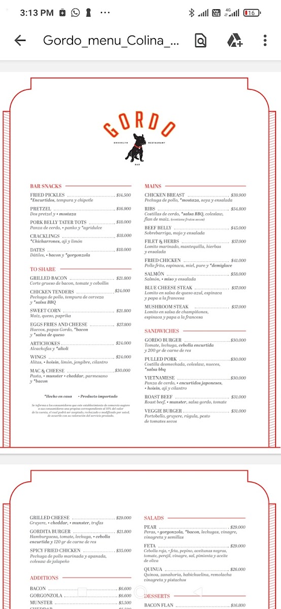 Menu Gordo Bar Parque La Colina-4