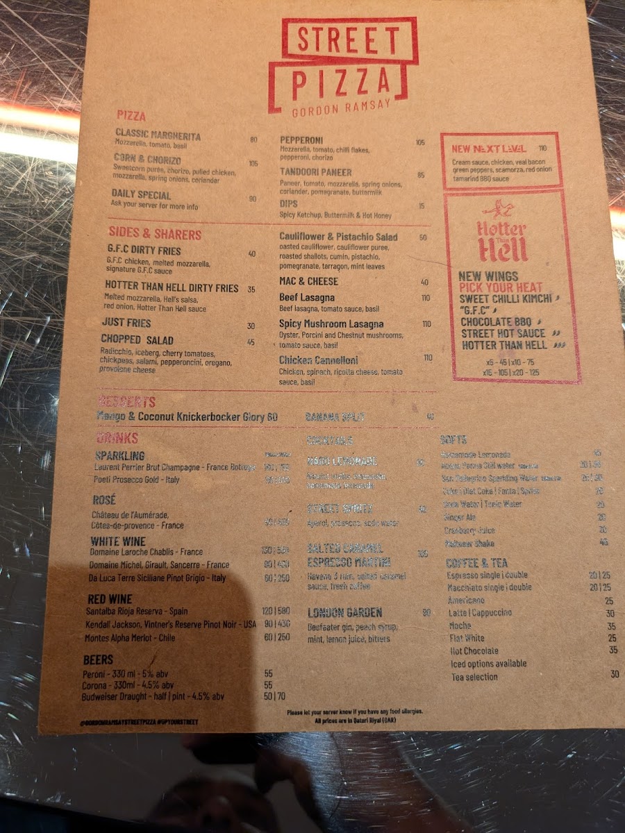 Menu Gordon Ramsay Street Pizza-3