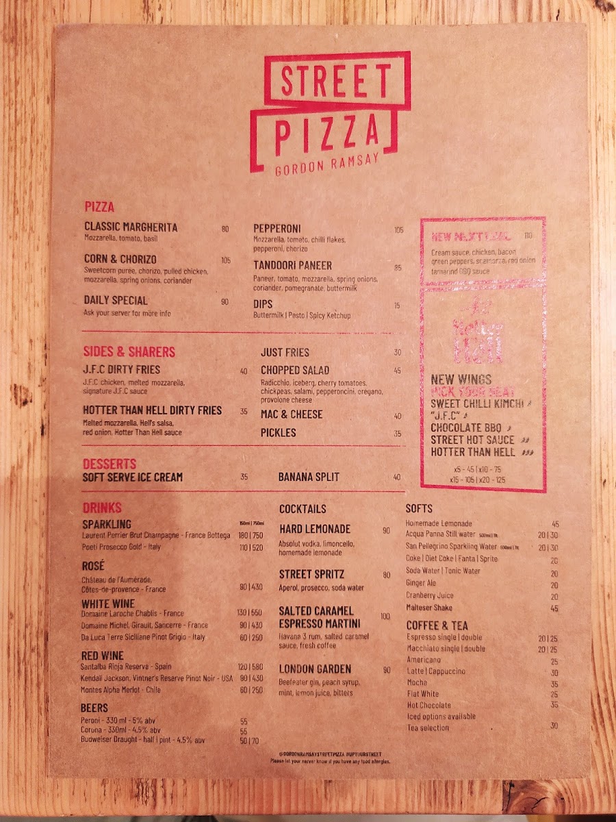 Menu Gordon Ramsay Street Pizza-6