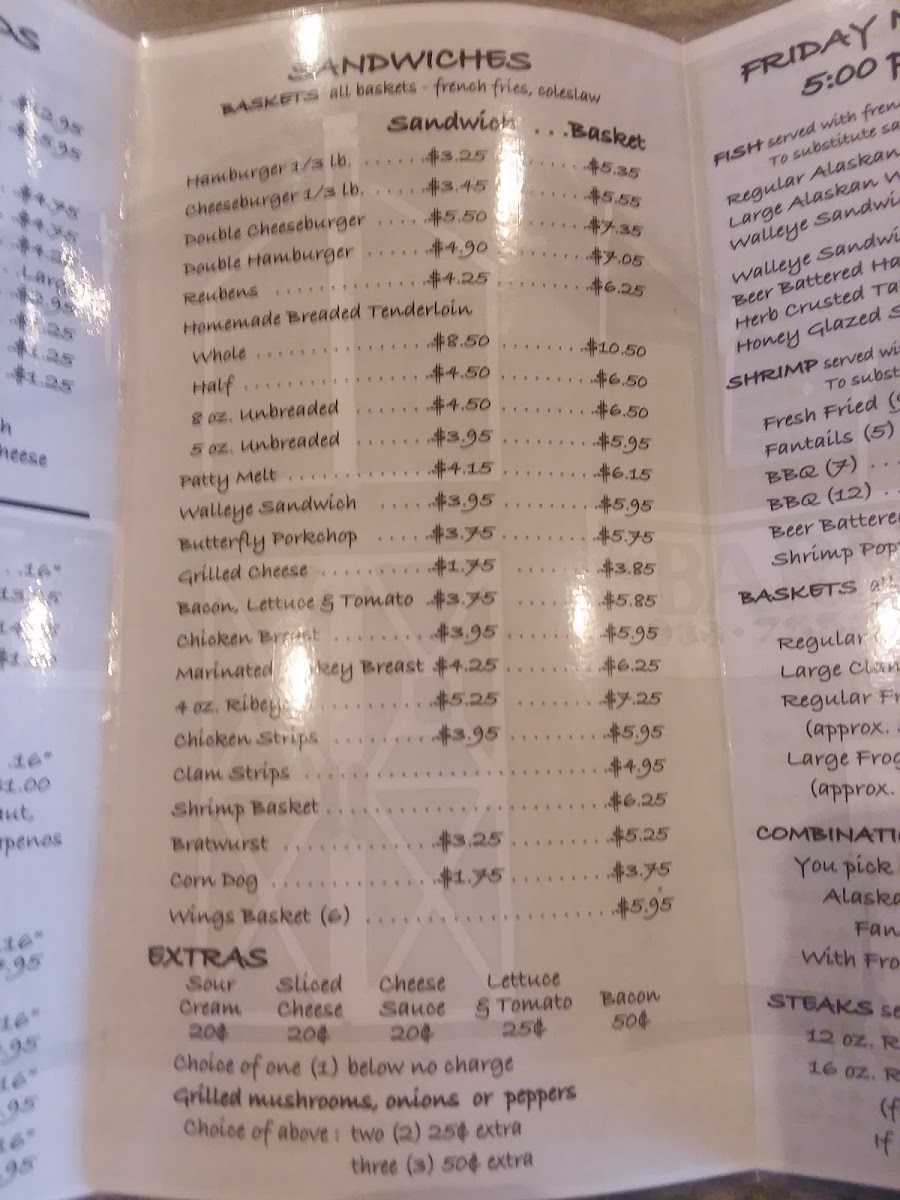 Menu Gordo's Barn-2