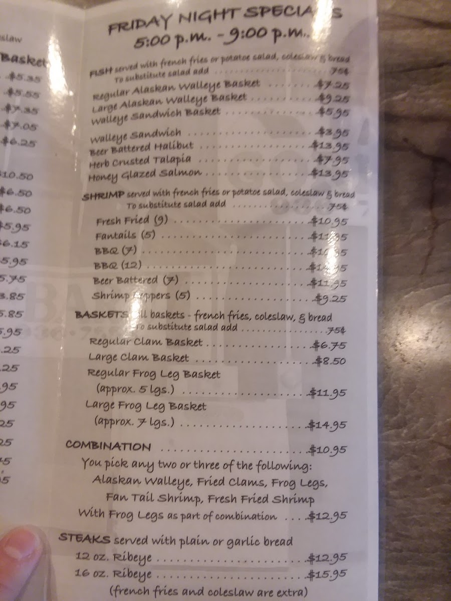Menu Gordo's Barn-6