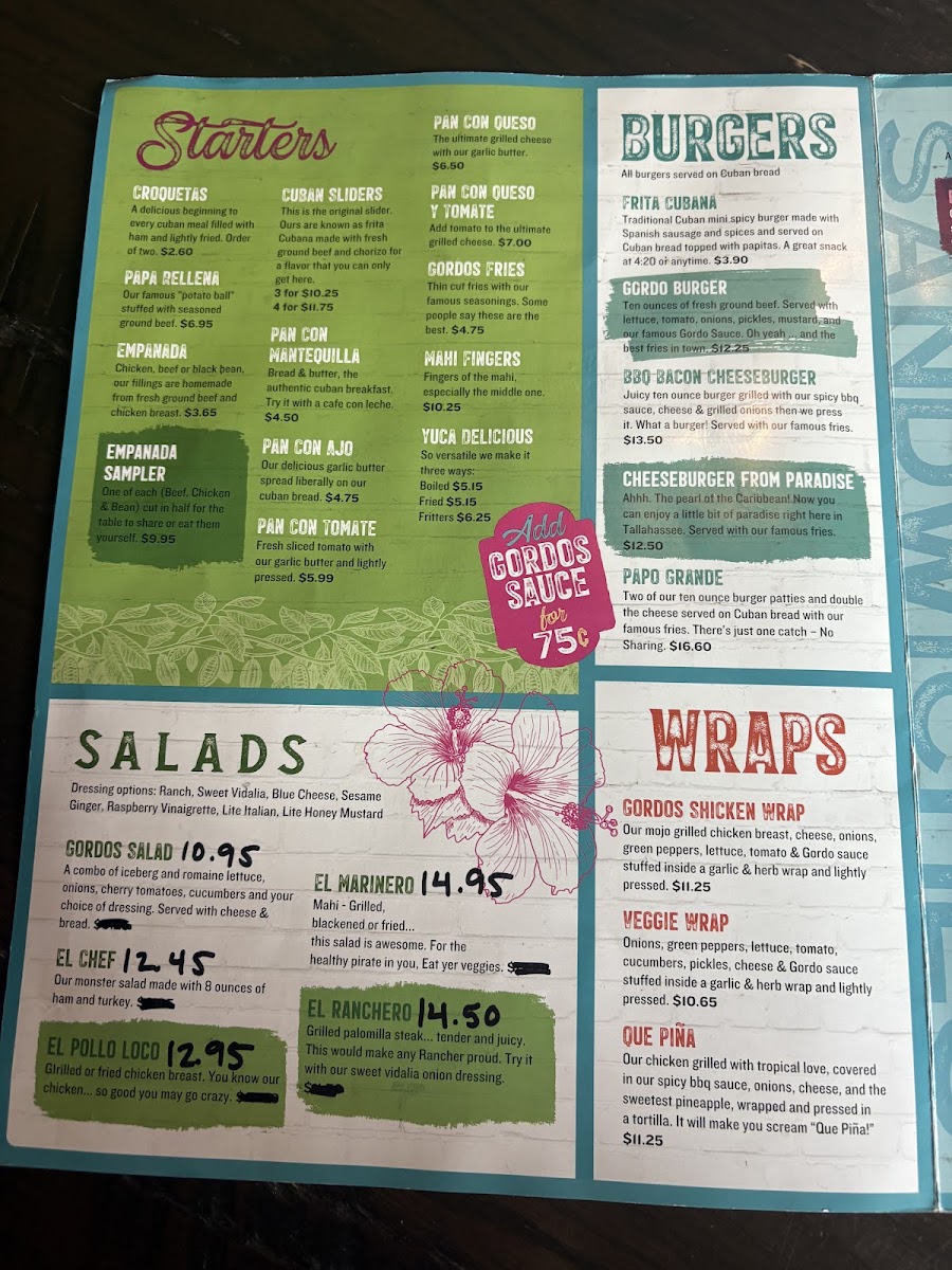 Menu Gordos Northside-2