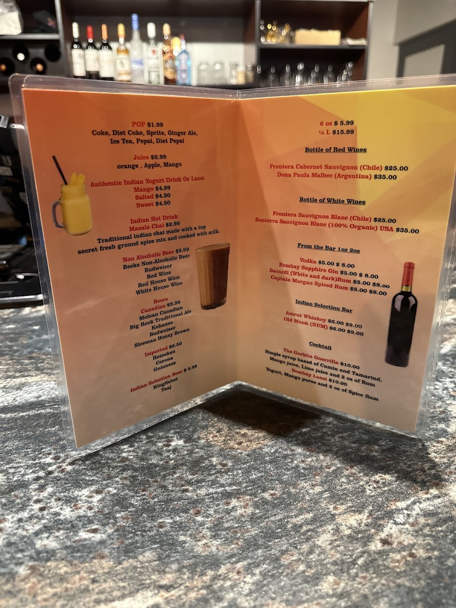 Menu Gorkha Spice - Indian & Nepalese Cuisine-3