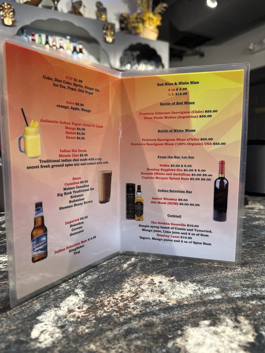 Menu Gorkha Spice - Indian & Nepalese Cuisine-4