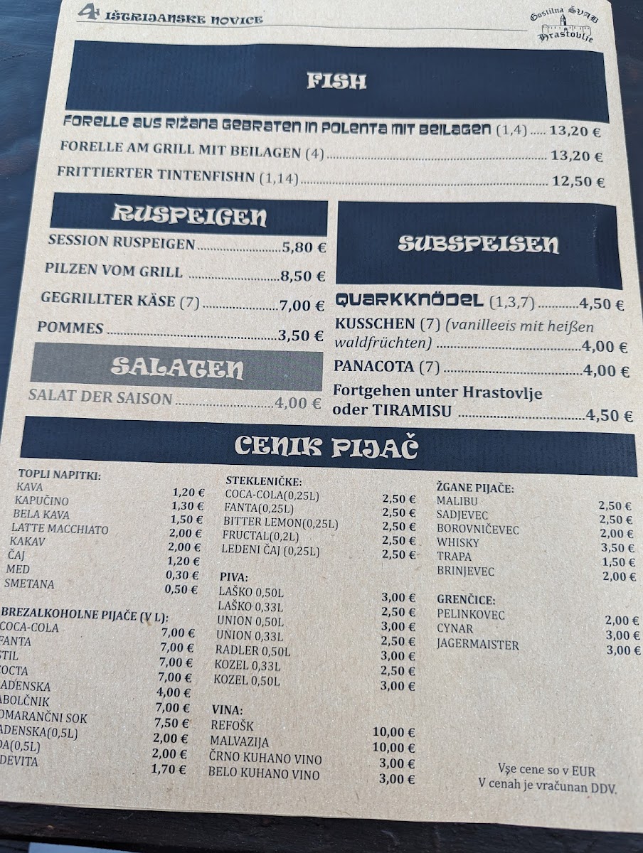 Menu Gostilna Švab-8